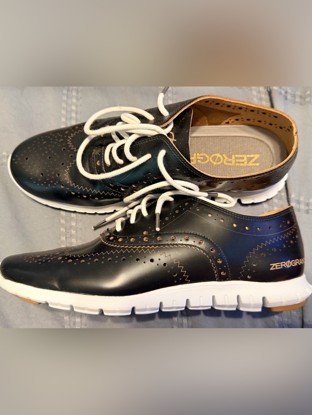 Cole Haan Zero Grand Oxfords Black Size 6